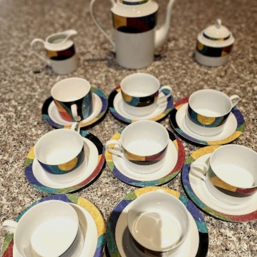 Mikasa CurrentsTea service for 8